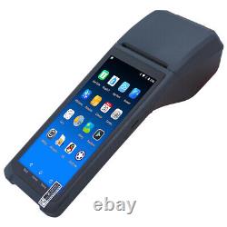 Machine POS Android 4PCS Scanner de code-barres 2D Écran tactile avec imprimante d'étiquettes 58mm