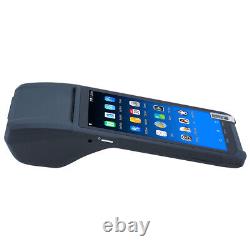 Machine POS Android 4PCS Scanner de code-barres 2D Écran tactile avec imprimante d'étiquettes 58mm