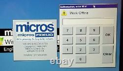 Micros 5a / Ws5a 400814-101 Touch Screen Pos Terminal Register Warranty