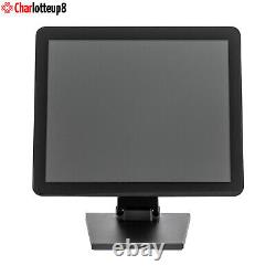 Moniteur LCD POS de 17 pouces pour caisse enregistreuse pour entreprise, restaurant, vente au détail HDMI/VGA/USB