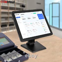 Moniteur LCD POS de 17 pouces pour caisse enregistreuse pour entreprise, restaurant, vente au détail HDMI/VGA/USB