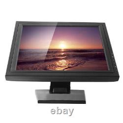 Moniteur LCD tactile de 17 pouces pour PC POS, kiosque de vente au détail, moniteur pour restaurant étanche