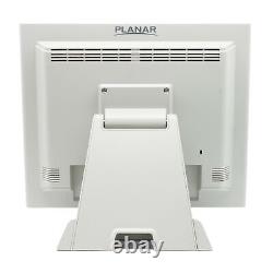Moniteur Planar PT1745R-WH 17 pouces à écran tactile carré 4:3 pour POS restaurant.