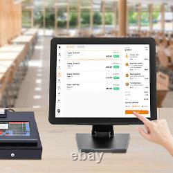 Moniteur de caisse enregistreuse LCD POS de 17 pouces pour entreprise restaurant commerce de détail HDMI/VGA/USB