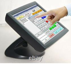 Moniteur tactile Elo ET1529T Pos Entuitive de 15 14 31/32 pouces avec écran tactile 4 3/8 pouces