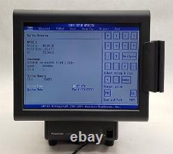 Panasonic Js-950ws 04x 15 Pos Workstation Touchscreen Register With Card Reader