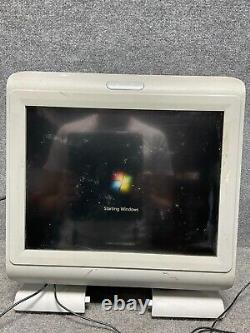 Par Terminal à écran tactile M7700-20-003, système POS de couleur blanche