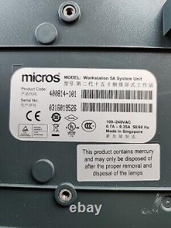 Poste de travail Micros 5A avec écran tactile POS 400852-001 avec support 256MB RAM avec OS