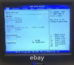 Radiant Ncr P1560-0096 15 Pos Touchscreen Terminal (c2d 2.2ghz 2gb 160gb) Gagner 7
