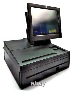 Système de point de vente IBM SurePOS 500 POS 15 avec écran tactile résistif et tiroir 4852-E66