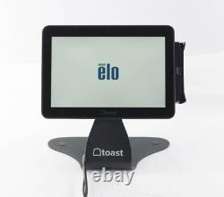 Terminal de point de vente Toast Flex avec lecteur de carte de crédit et écran tactile ELO Touch Monitor 10 ESY10i1 E605416